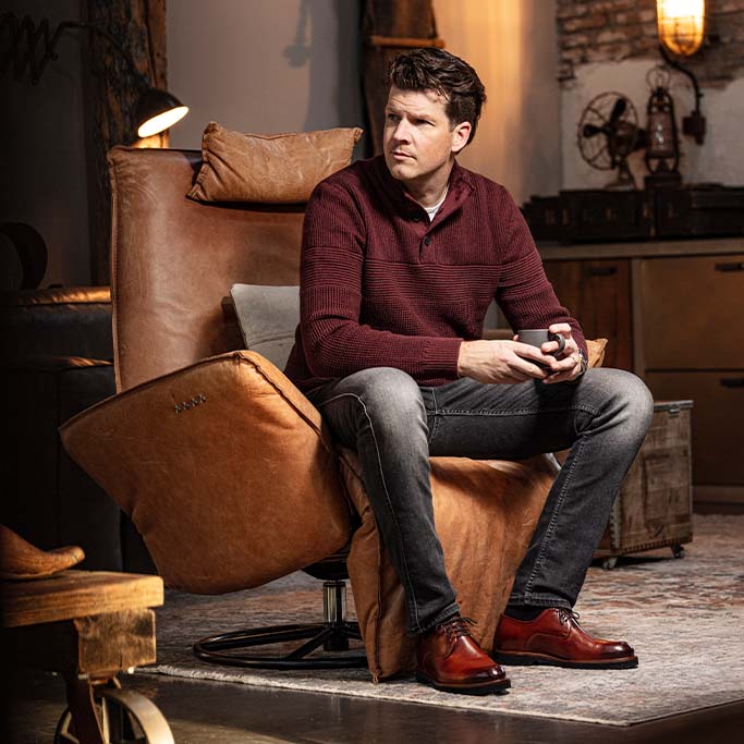 Gijs schoenen | aangemeten comfort met een uitneembaar voetbed in wijdte E, G, H, K