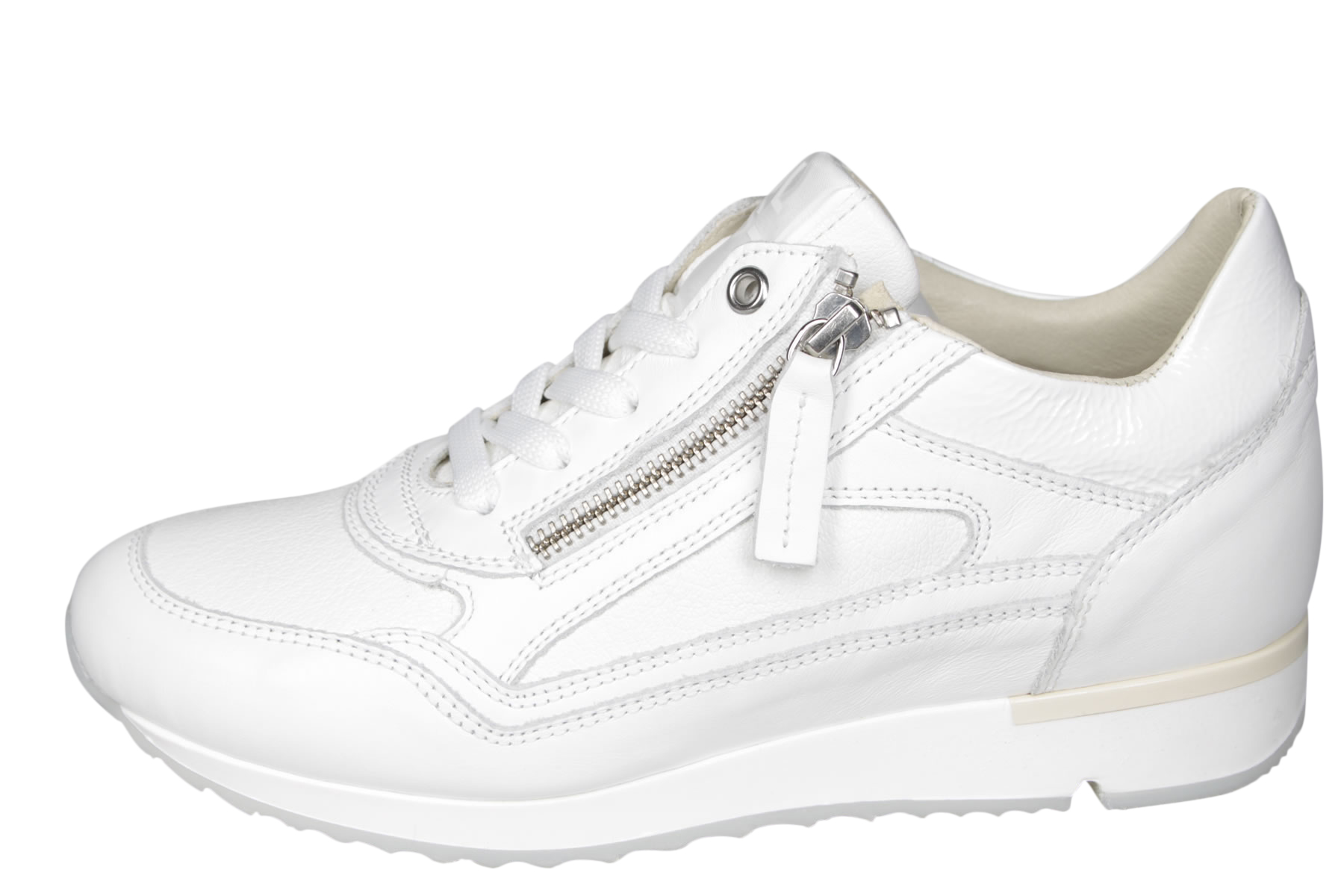 DL Sport 6216 Witte Sneaker Wijdeman Dames Schoenen