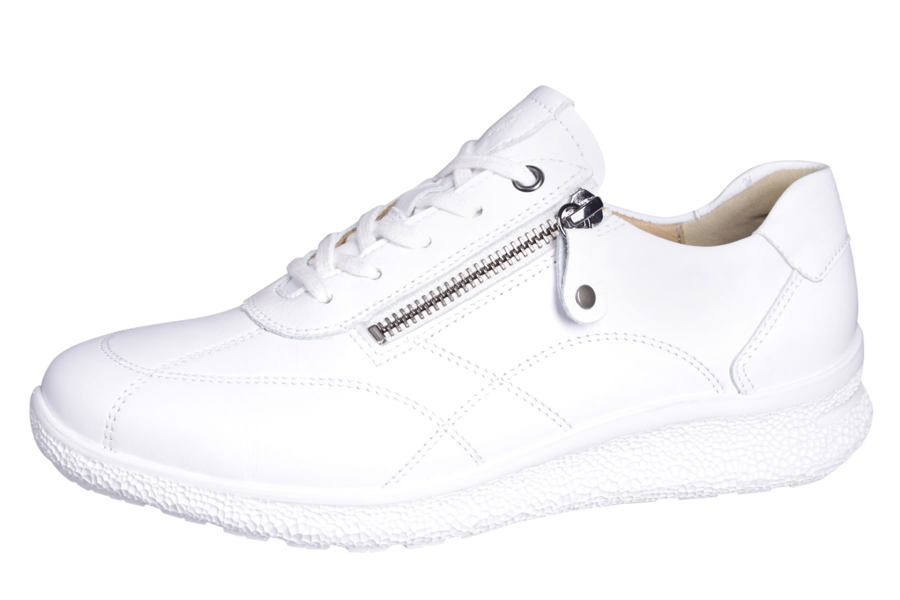 Hartjes 162.1602 99 Rap Witte Sneaker Wijdeman Dames Comfortschoenen